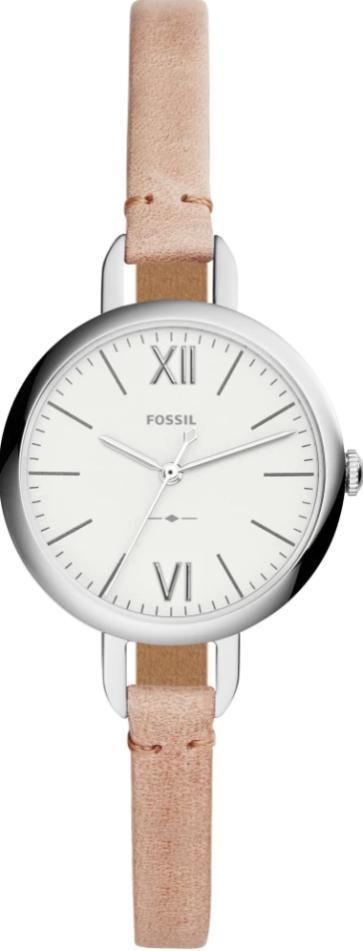 Watch strap Fossil ES4361 Leather Beige 7mm